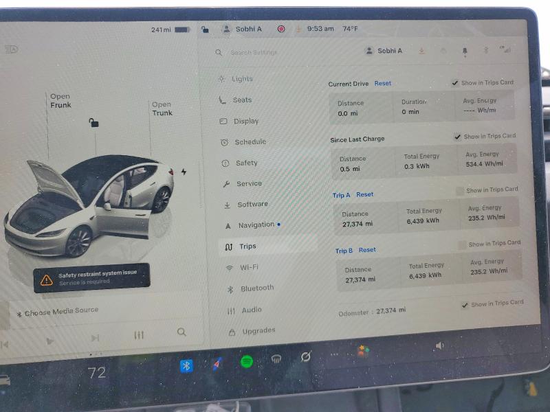 Продаж на аукціоні авто 2025 Tesla Model 3, vin: 5YJ3E1EA9SF922129, номер лоту: 56468996