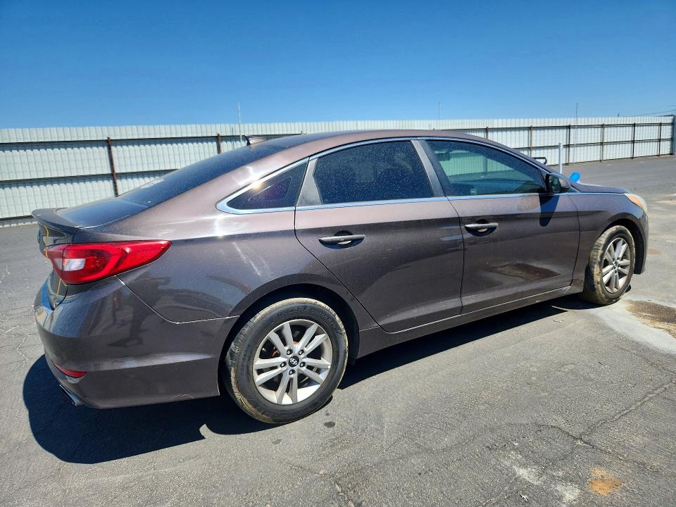 2015 Hyundai Sonata მანქანა იყიდება აუქციონზე, vin: 5NPE24AF8FH229631, აუქციონის ნომერი: 55648236