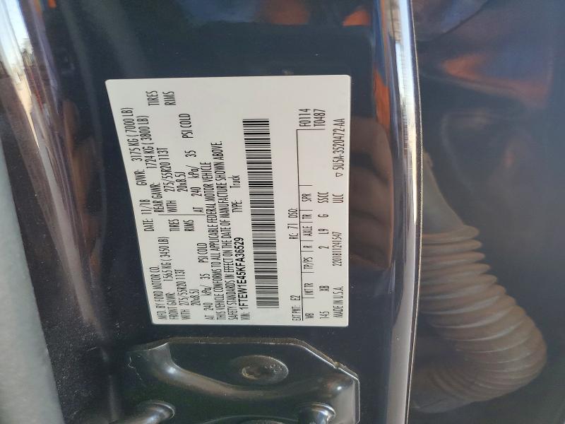 Продаж на аукціоні авто 2019 Ford F150, vin: 1FTEW1E45KFA36529, номер лоту: 56777026