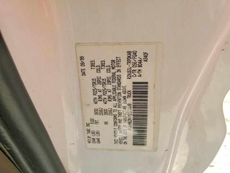 Продажа на аукционе авто 2000 Toyota Tacoma, vin: 4TAPM62N3YZ577039, номер лота: 56885086