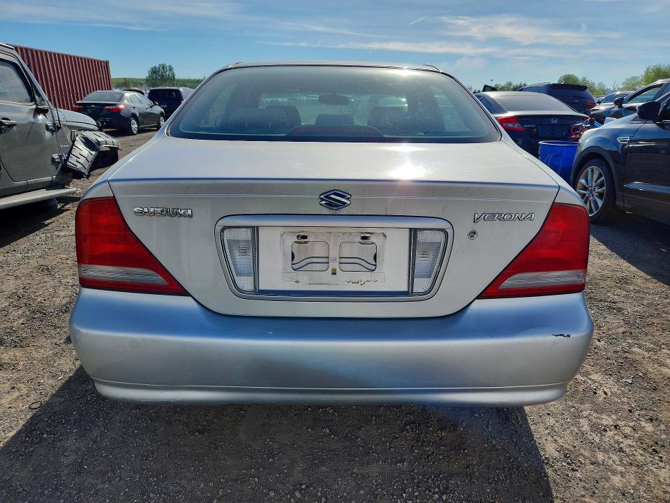 58558066 :رقم المزاد ، KL5VD52L44B106627 vin ، 2004 Suzuki Verona مزاد بيع