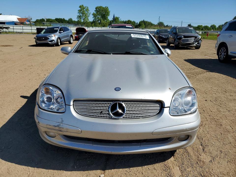 2004 Mercedes-benz Slk მანქანა იყიდება აუქციონზე, vin: WDBKK49F64F307580, აუქციონის ნომერი: 55399076