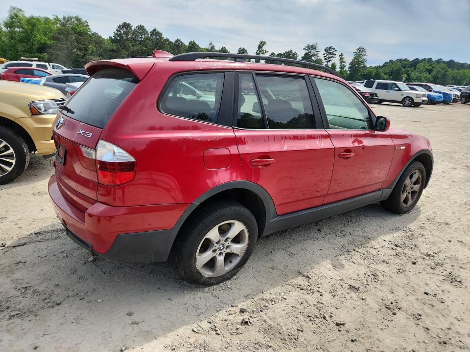 55734046 :رقم المزاد ، WBXPC93467WF13694 vin ، 2007 Bmw X3 مزاد بيع