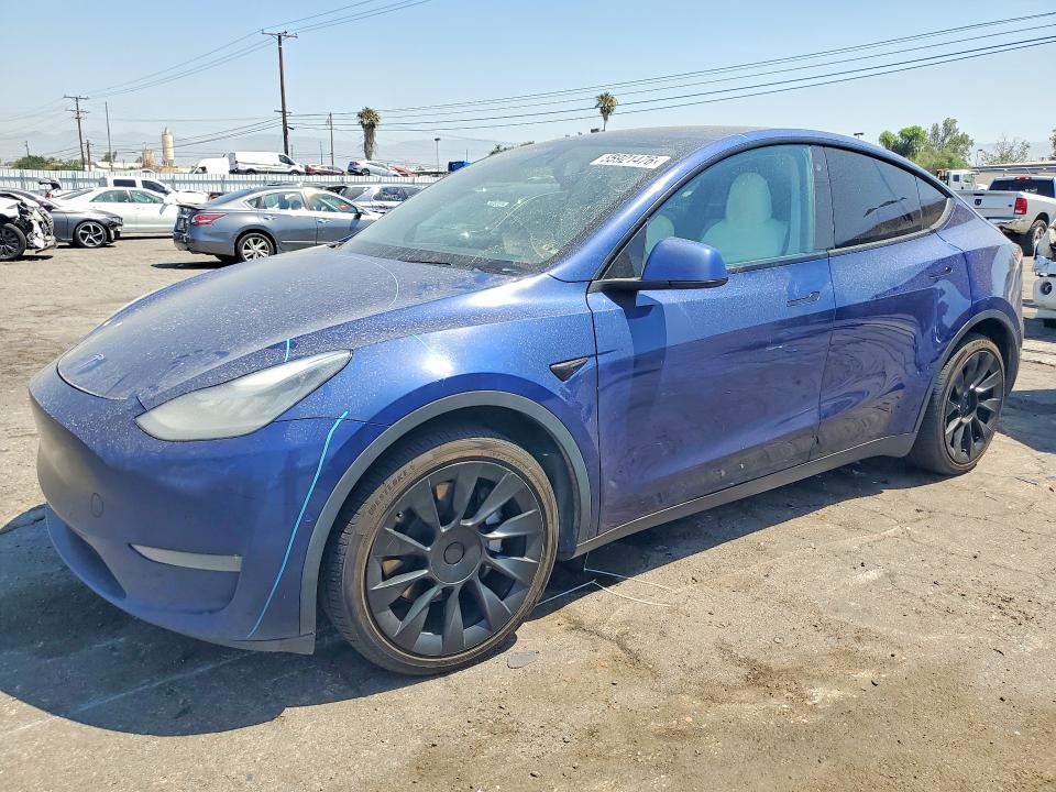 Продаж на аукціоні авто 2020 Tesla Model Y, vin: 5YJYGDEE5LF056158, номер лоту: 55921476