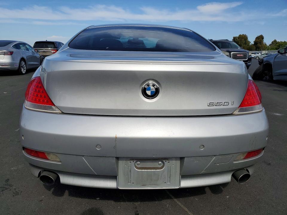 2006 Bmw 650 მანქანა იყიდება აუქციონზე, vin: WBAEH13486CR50517, აუქციონის ნომერი: 59188526
