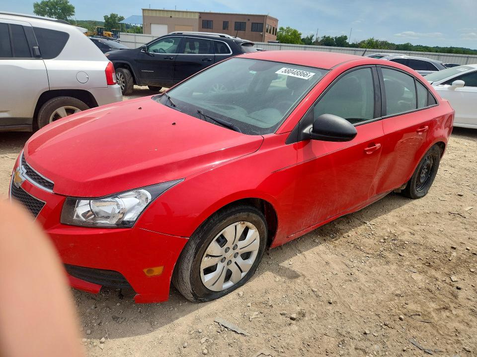 2014 Chevrolet Cruze მანქანა იყიდება აუქციონზე, vin: 1G1PA5SH3E7363346, აუქციონის ნომერი: 58048866