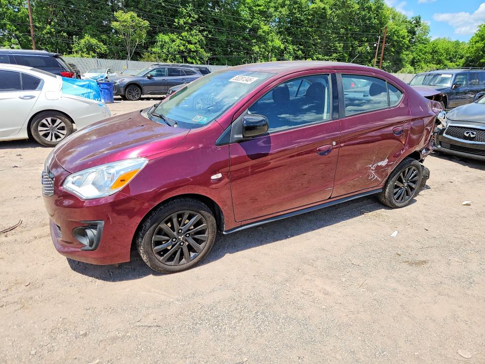 2020 Mitsubishi Mirage მანქანა იყიდება აუქციონზე, vin: ML32F4FJ7LHF03048, აუქციონის ნომერი: 55281346