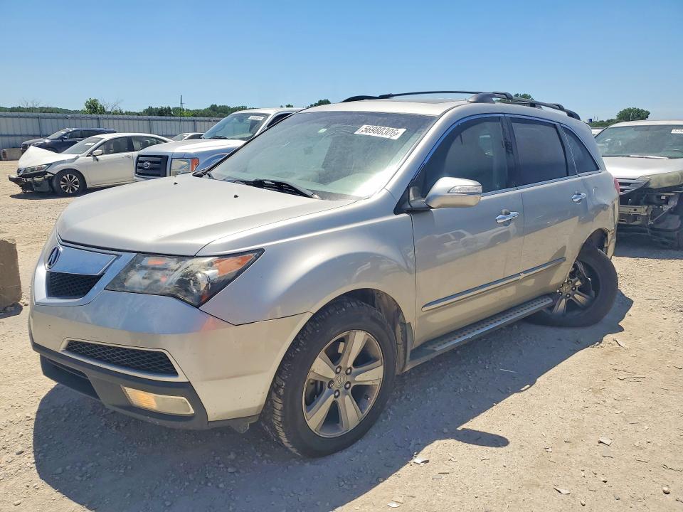 56980306 :رقم المزاد ، 2HNYD2H63BH502845 vin ، 2011 Acura Mdx مزاد بيع