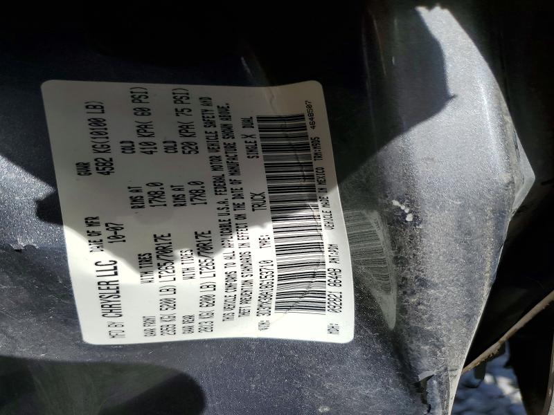 57225956 :رقم المزاد ، 3D3MX38A18G153710 vin ، 2008 Dodge Ram 3500 مزاد بيع