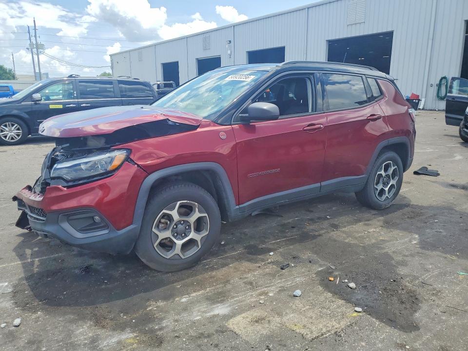 2022 Jeep Compass მანქანა იყიდება აუქციონზე, vin: 3C4NJDDB2NT108460, აუქციონის ნომერი: 58920256