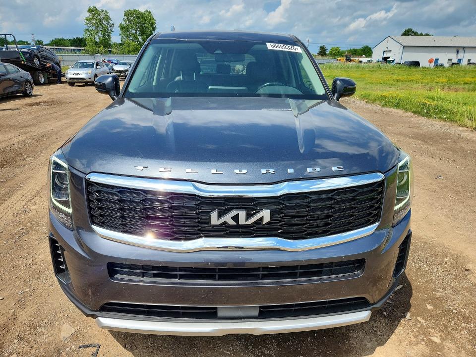 2022 Kia Telluride მანქანა იყიდება აუქციონზე, vin: 5XYP24HC9NG205722, აუქციონის ნომერი: 56459326
