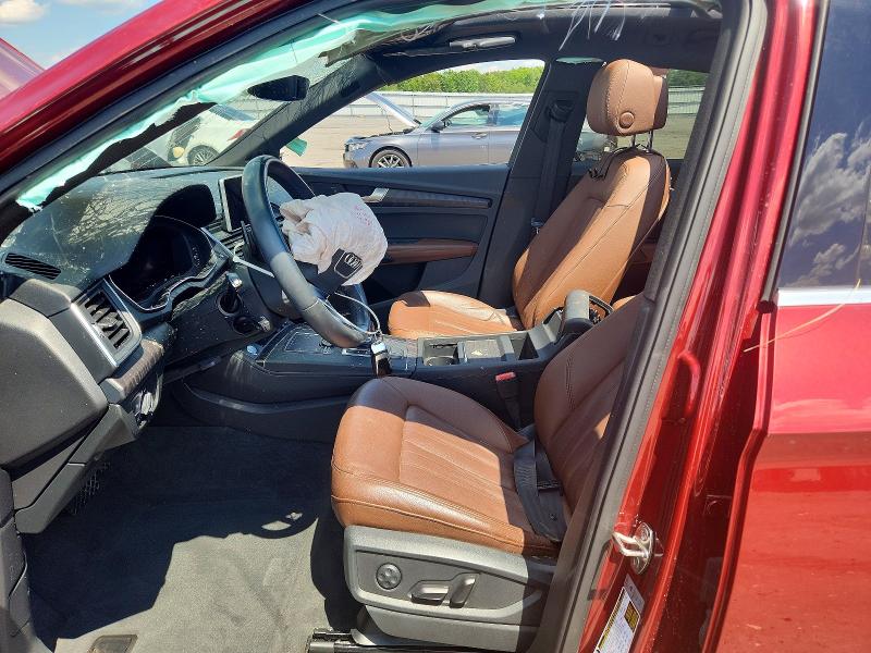 2020 Audi Q5 მანქანა იყიდება აუქციონზე, vin: WA1BNAFY9L2095626, აუქციონის ნომერი: 58798176