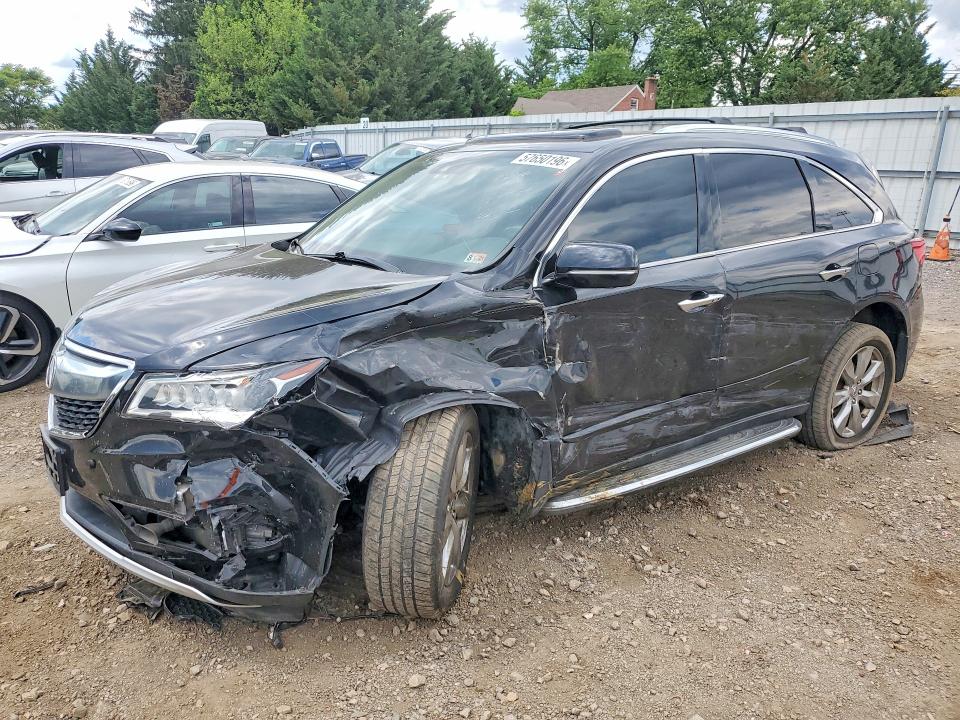 2016 Acura Mdx მანქანა იყიდება აუქციონზე, vin: 5FRYD4H93GB012011, აუქციონის ნომერი: 57650196