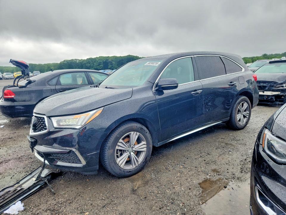 2019 Acura Mdx მანქანა იყიდება აუქციონზე, vin: 5J8YD4H35KL035004, აუქციონის ნომერი: 58288236