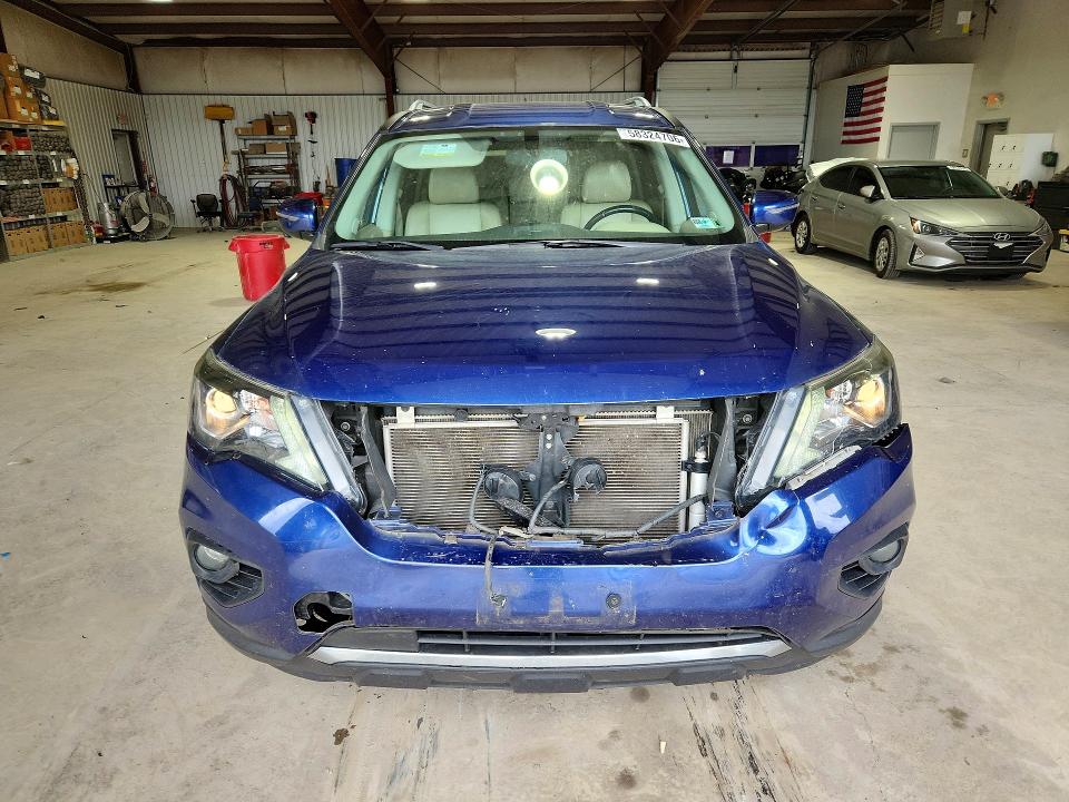 2017 Nissan Pathfinder მანქანა იყიდება აუქციონზე, vin: 5N1DR2MM7HC685300, აუქციონის ნომერი: 58324706