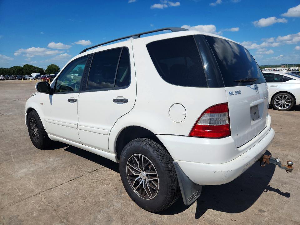 2000 Mercedes-benz Ml მანქანა იყიდება აუქციონზე, vin: 4JGAB54EXYA193969, აუქციონის ნომერი: 56783186