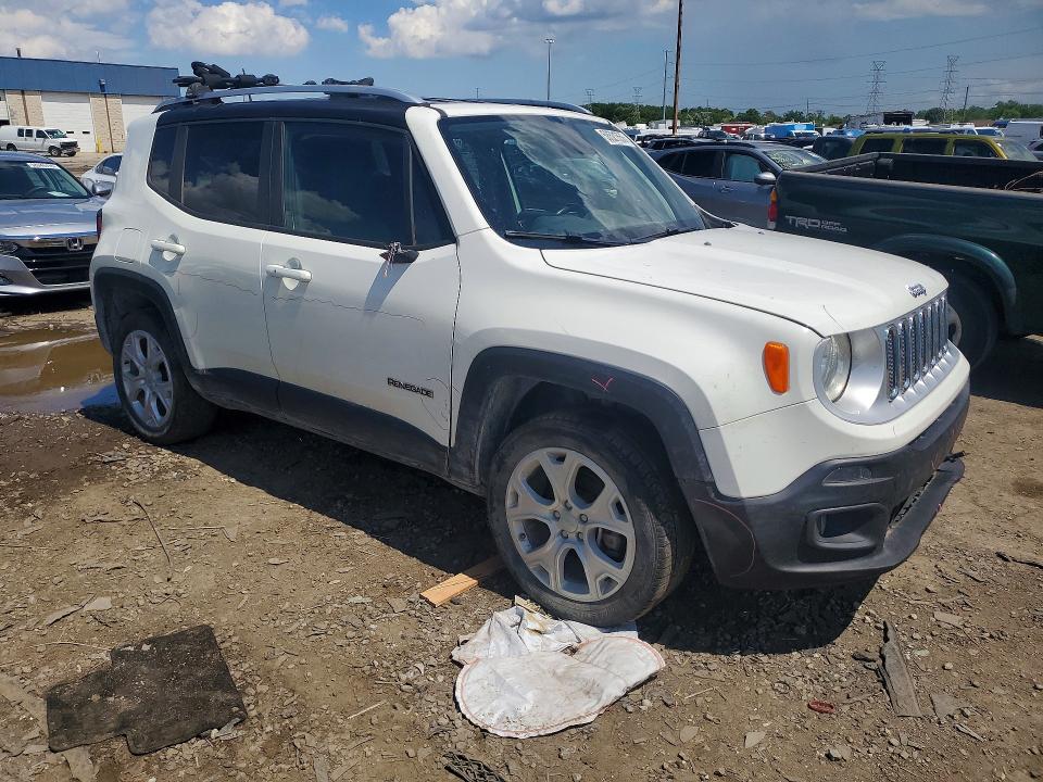 Продажа на аукционе авто 2018 Jeep Renegade, vin: ZACCJBDB4JPG91613, номер лота: 58521556