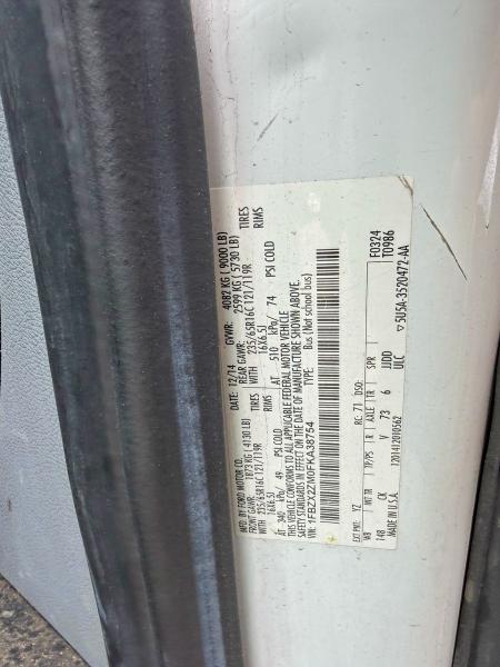 58864626 :رقم المزاد ، 1FBZX2ZM0FKA38754 vin ، 2015 Ford Transit مزاد بيع