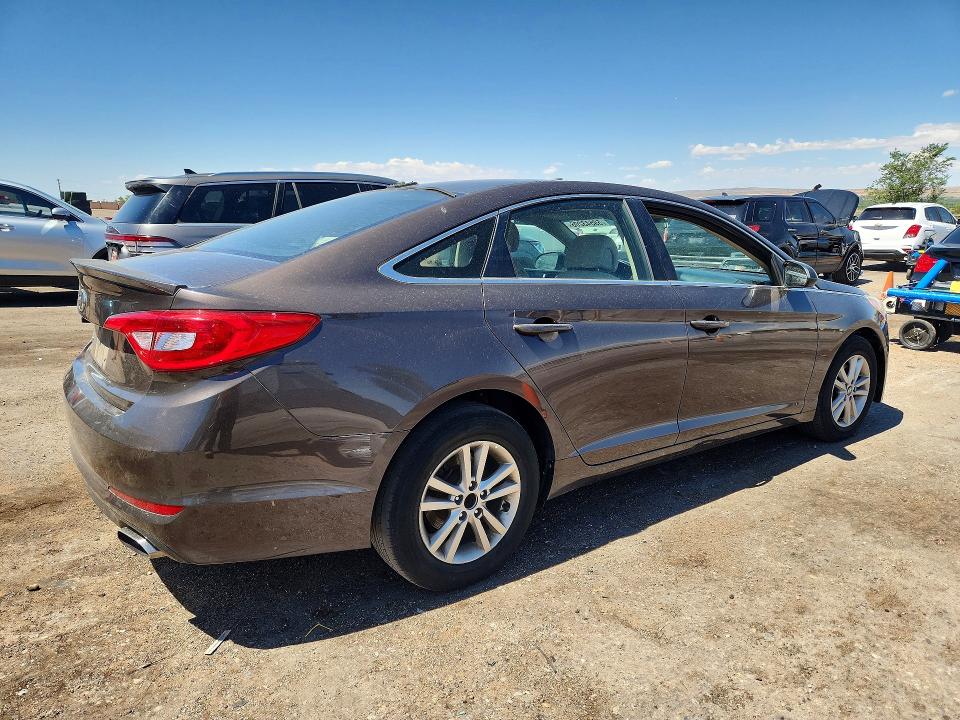 2016 Hyundai Sonata მანქანა იყიდება აუქციონზე, vin: 5NPE24AF9GH395349, აუქციონის ნომერი: 59543206