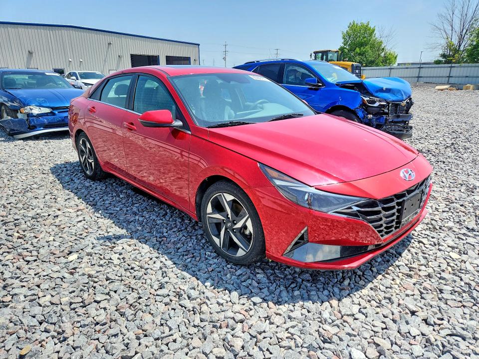 85968165 :رقم المزاد ، 5NPLN4AG0MH014040 vin ، 2021 Hyundai Elantra مزاد بيع