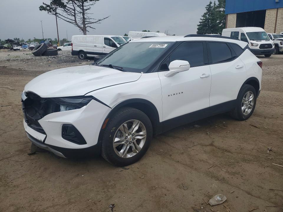 56657206 :رقم المزاد ، 3GNKBBRA7KS672442 vin ، 2019 Chevrolet Blazer مزاد بيع