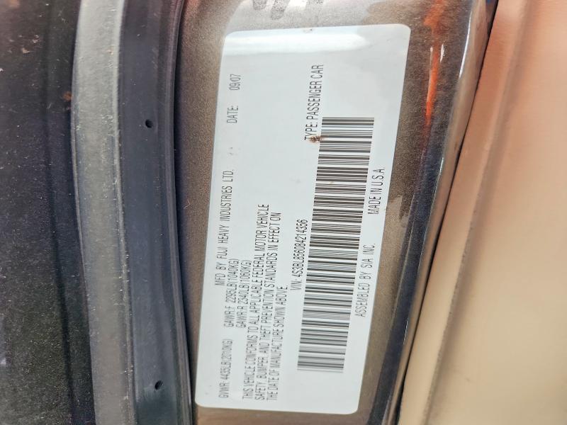 58028356 :رقم المزاد ، 4S3BL856084214356 vin ، 2008 Subaru Legacy مزاد بيع