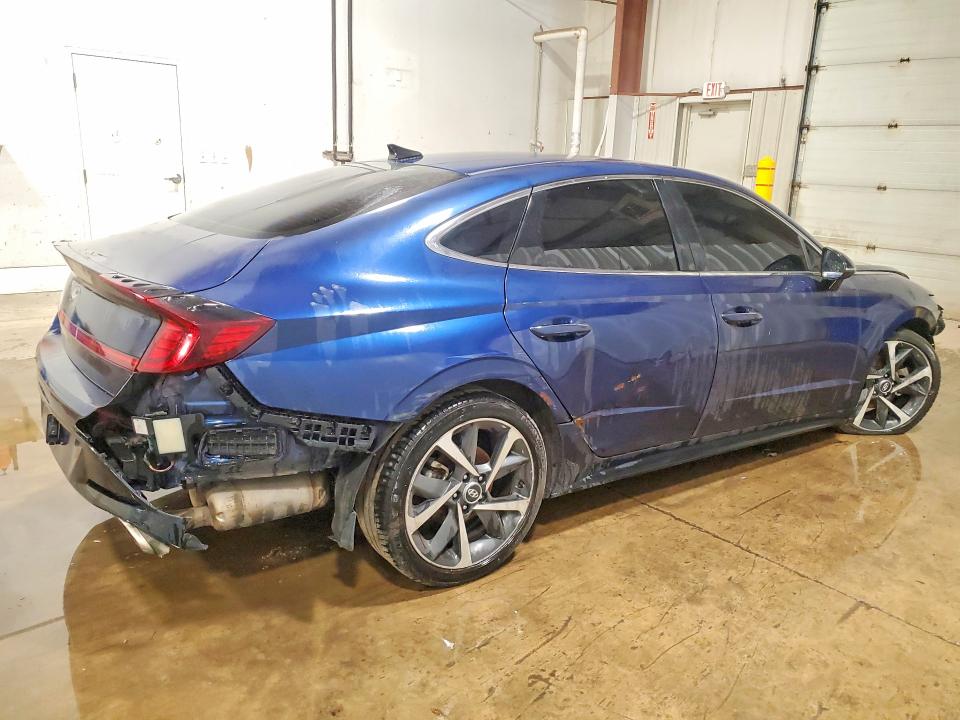 Продажа на аукционе авто 2021 Hyundai Sonata, vin: 5NPEJ4J2XMH091586, номер лота: 55520056
