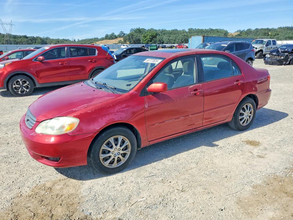 Aukcja sprzedaży 2003 Toyota Corolla, vin: 2T1BR32E33C073396, numer aukcji: 55777826