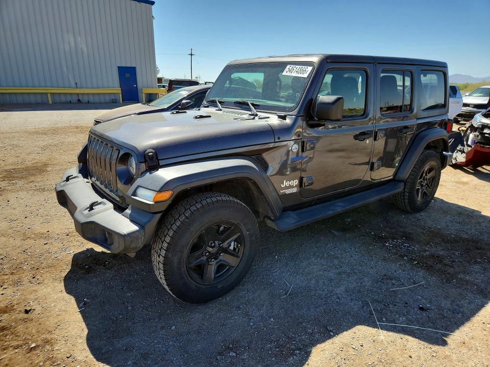 Auction sale of the 2020 Jeep Wrangler Unlimited, vin: 1C4HJXDN6LW114343, lot number: 54614866