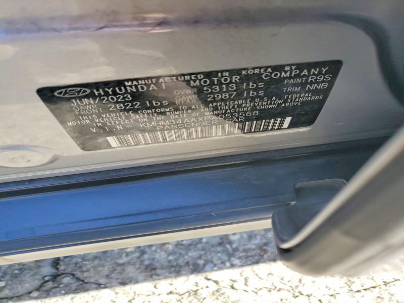 Aukcja sprzedaży 2023 Hyundai Ioniq 6, vin: KMHM34AAXPA053568, numer aukcji: 56684726