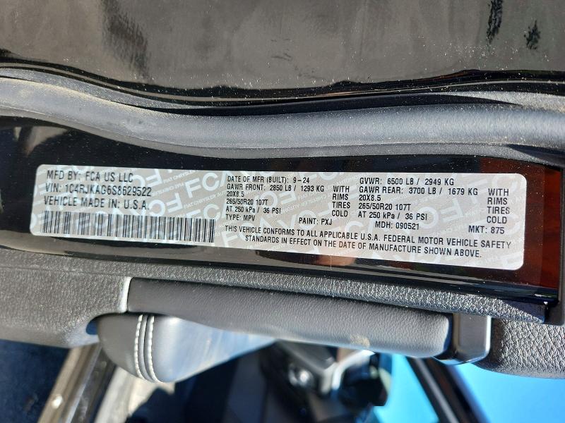 Продаж на аукціоні авто 2025 Jeep Grand Cherokee, vin: 1C4RJKAG6S8629522, номер лоту: 57577946