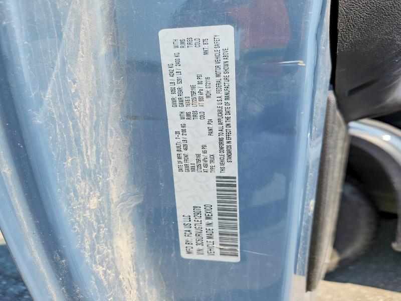 Aukcja sprzedaży 2020 Ram Promaster 3500, vin: 3C6URVJG7LE129078, numer aukcji: 58766426