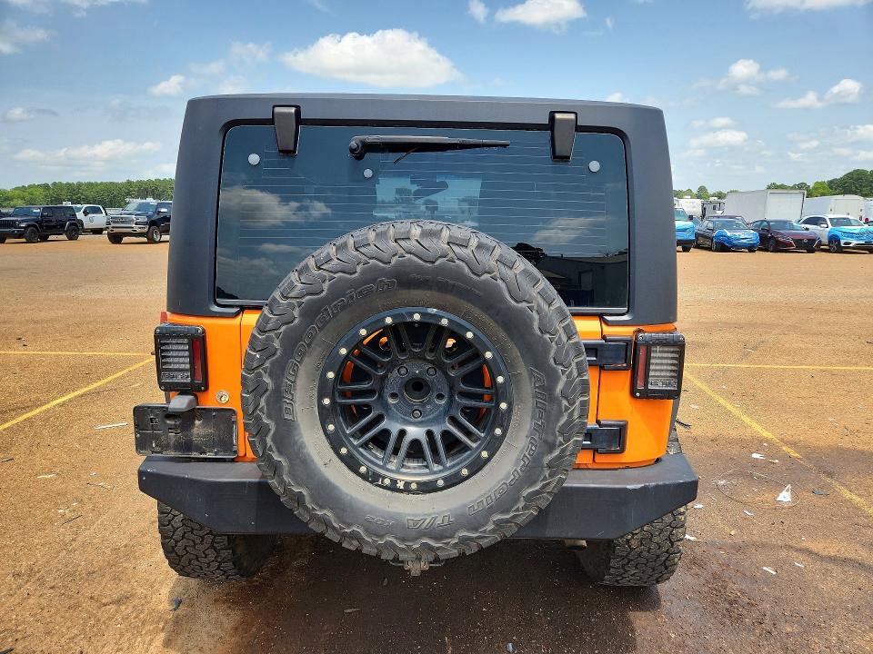 Продажа на аукционе авто 2012 Jeep Wrangler, vin: 1C4AJWAG6CL281062, номер лота: 58428196