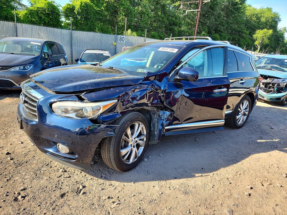 56432186 :رقم المزاد ، 5N1AL0MM4FC536719 vin ، 2015 Infiniti Qx60 مزاد بيع