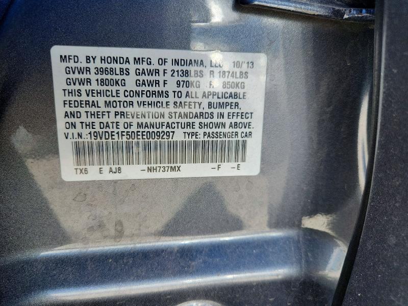 Aukcja sprzedaży 2014 Acura Ilx, vin: 19VDE1F50EE009297, numer aukcji: 57159186