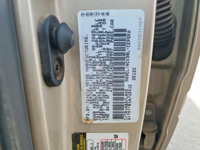 Продаж на аукціоні авто 2004 Toyota Camry, vin: 4T1BE32K14U298997, номер лоту: 56529926