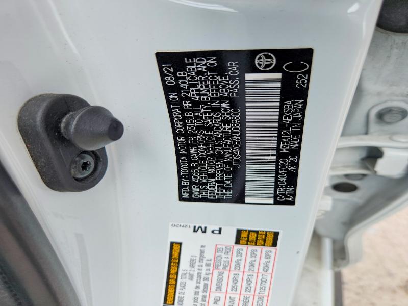 Продажа на аукционе авто 2022 Toyota Corolla, vin: JTDS4MCE6NJ089800, номер лота: 57293556