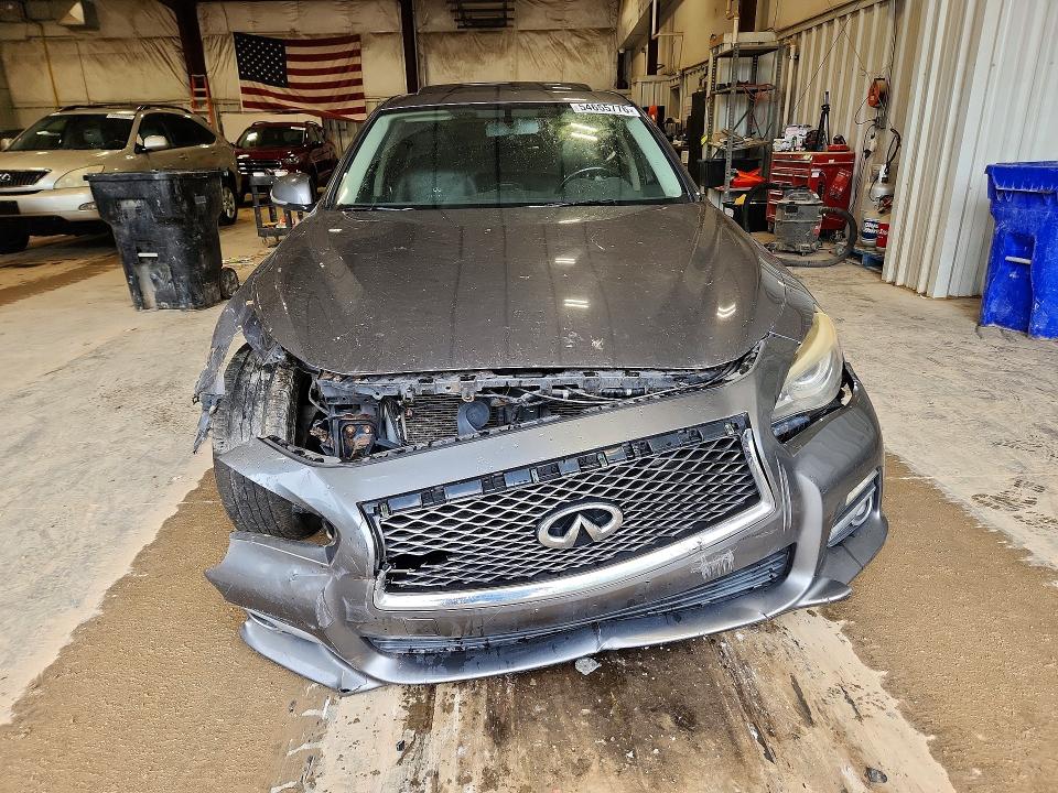 54655776 :رقم المزاد ، JN1BV7AR1EM706350 vin ، 2014 Infiniti Q50 مزاد بيع
