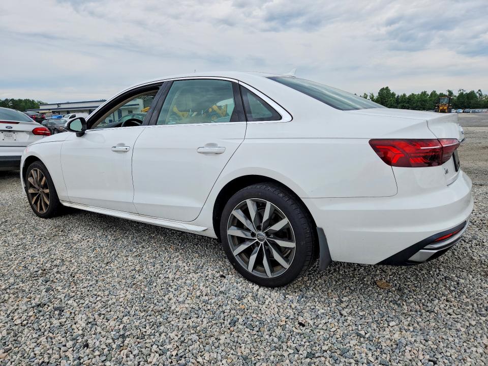2020 Audi A4 მანქანა იყიდება აუქციონზე, vin: WAUGMAF45LN005153, აუქციონის ნომერი: 57559616