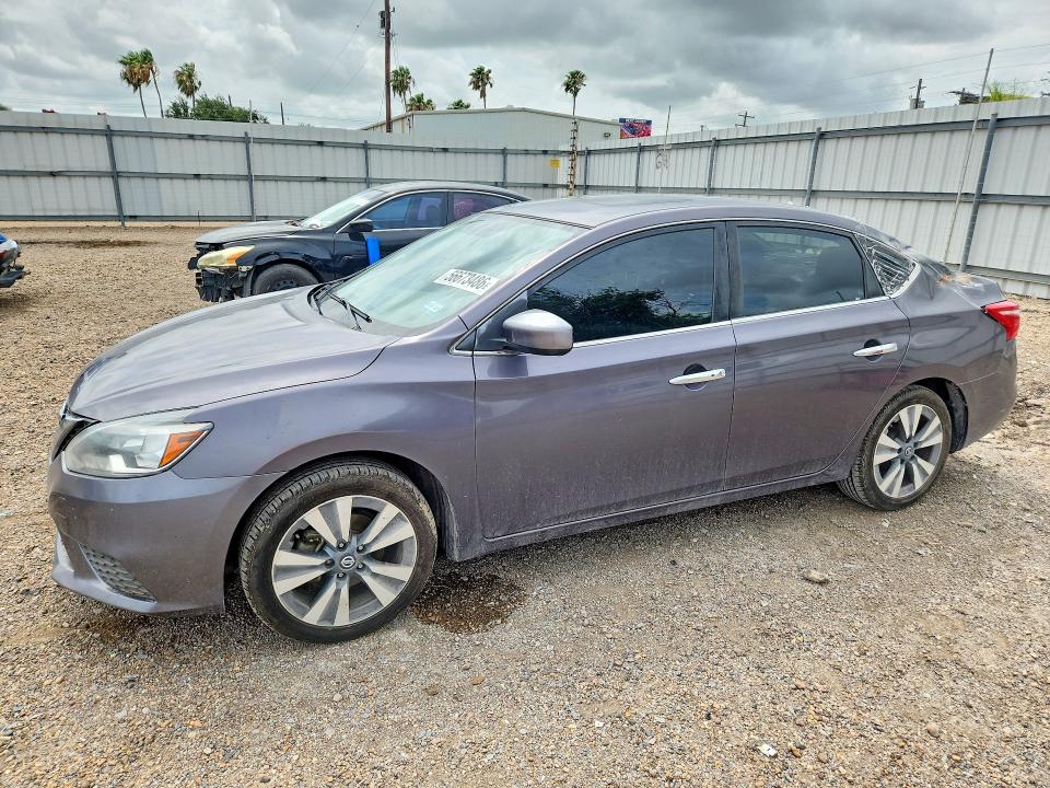 56673486 :رقم المزاد ، 3N1AB7AP0KY436166 vin ، 2019 Nissan Sentra مزاد بيع