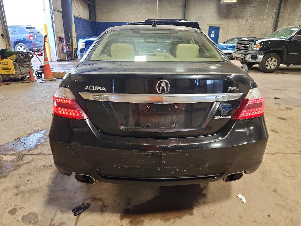 58209626 :رقم المزاد ، JH4KB26689C001921 vin ، 2009 Acura Rl مزاد بيع