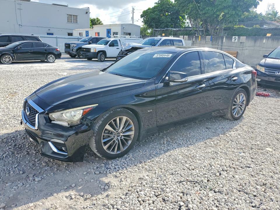 Продажа на аукционе авто 2018 Infiniti Q50, vin: JN1EV7APXJM366413, номер лота: 57693446