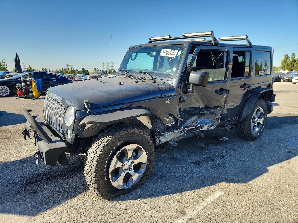 Aukcja sprzedaży 2017 Jeep Wrangler Unlimited, vin: 1C4BJWEG9HL573200, numer aukcji: 57566586