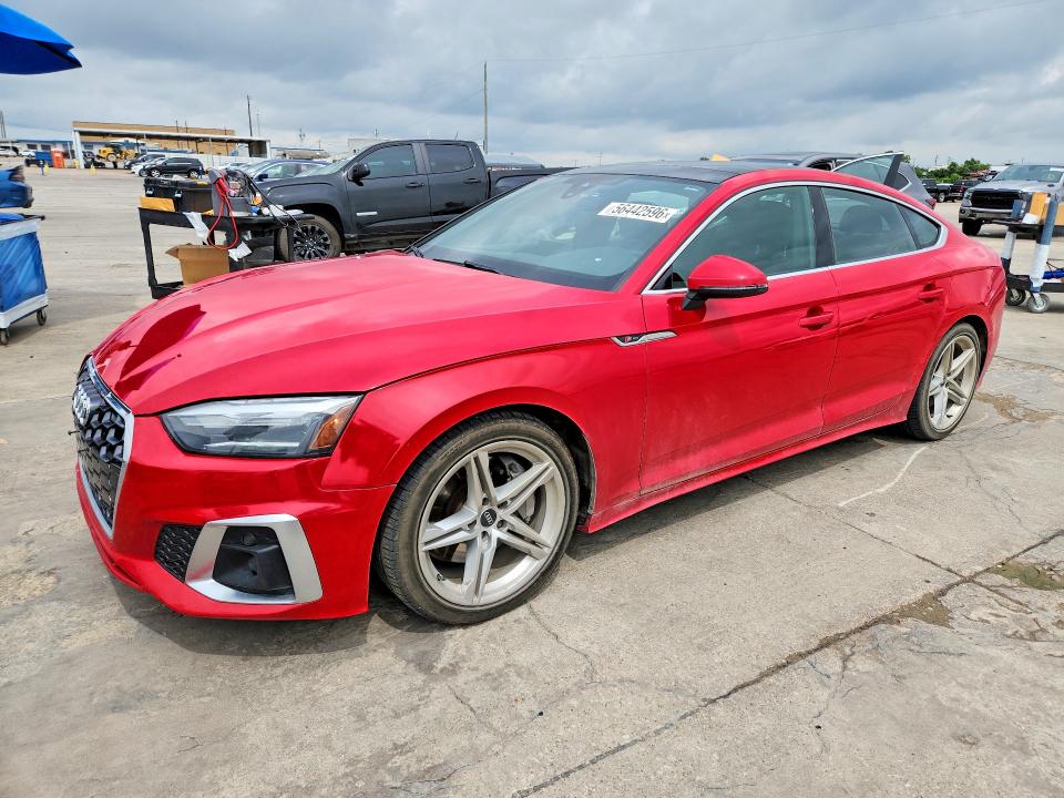 2021 Audi A5 მანქანა იყიდება აუქციონზე, vin: WAUDACF57MA059241, აუქციონის ნომერი: 56442596