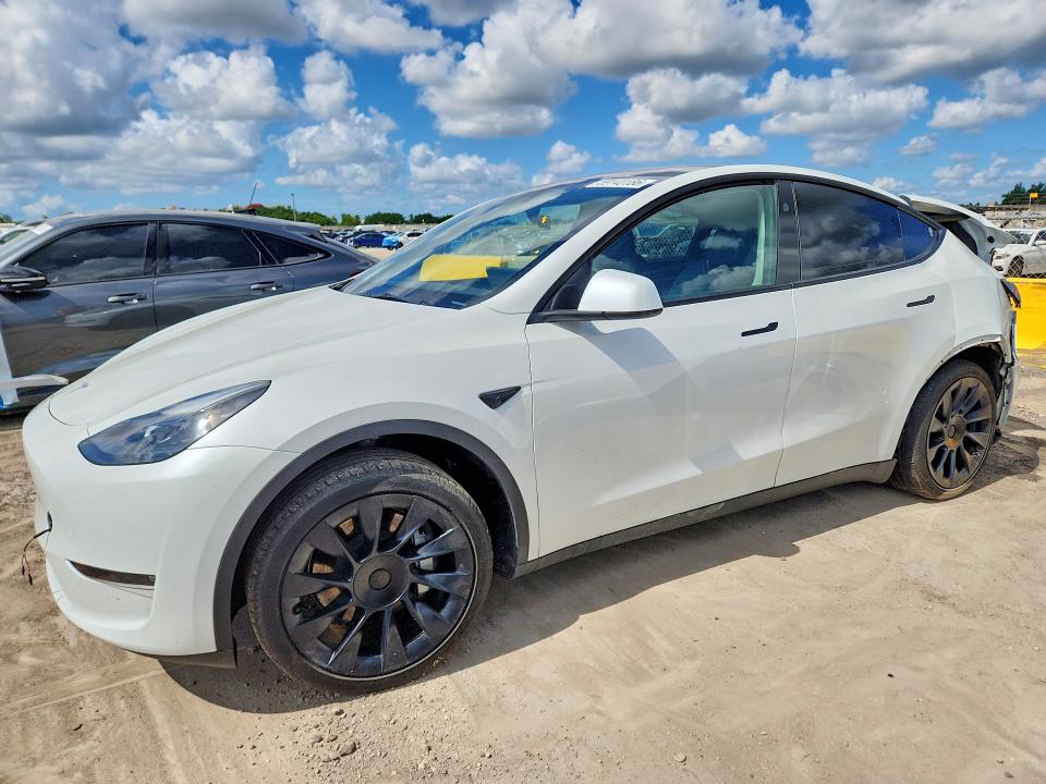 59143186 :رقم المزاد ، 7SAYGDED0RF041831 vin ، 2024 Tesla Model Y مزاد بيع