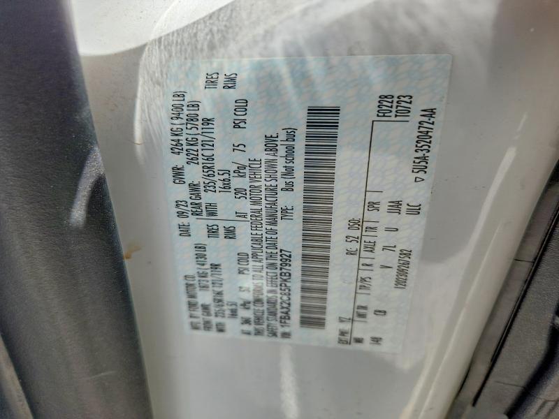 Продажа на аукционе авто 2023 Ford Transit, vin: 1FBAX2C85PKB79927, номер лота: 56549056