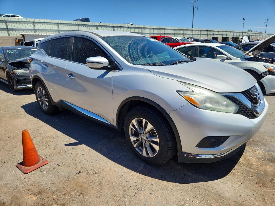 2017 Nissan Murano მანქანა იყიდება აუქციონზე, vin: 5N1AZ2MG8HN134133, აუქციონის ნომერი: 57200836