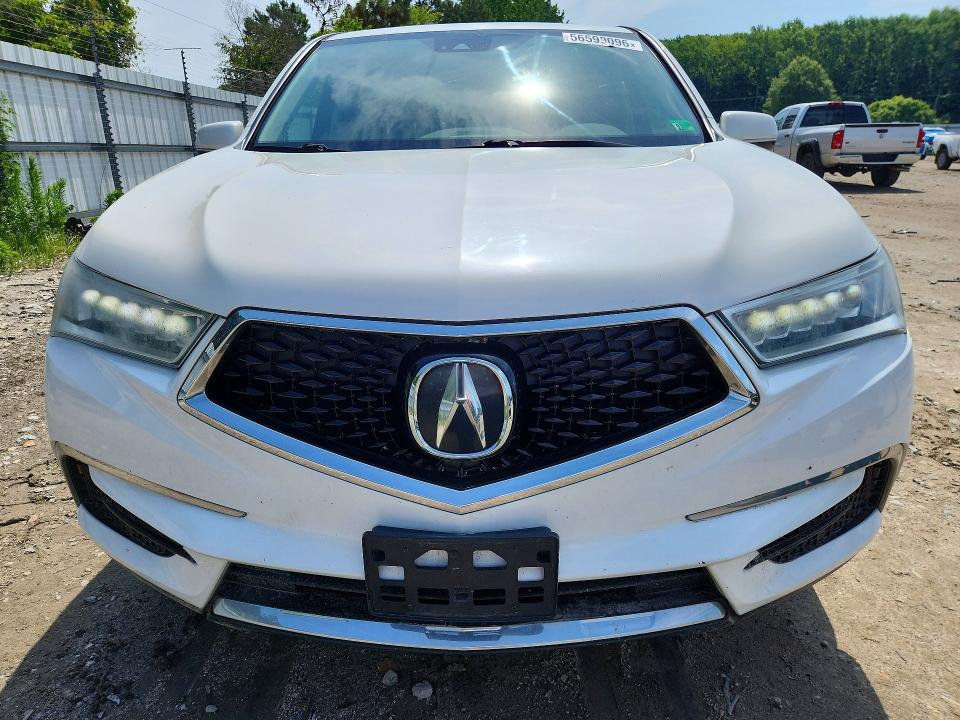 2017 Acura Mdx მანქანა იყიდება აუქციონზე, vin: 5FRYD4H51HB035284, აუქციონის ნომერი: 56599096