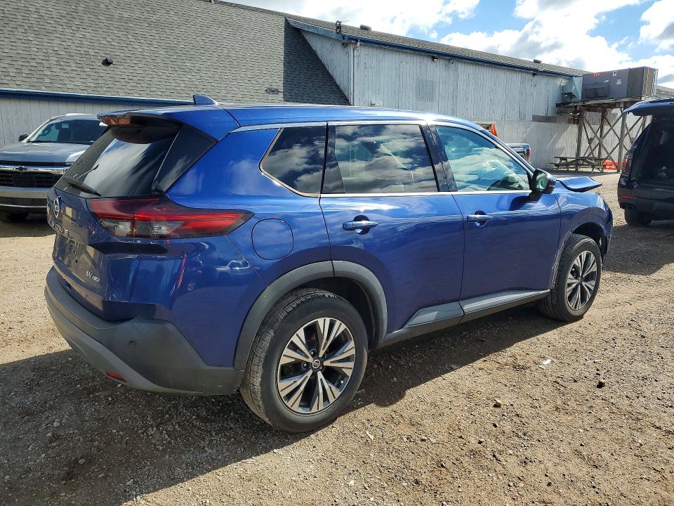 57684096 :رقم المزاد ، 5N1AT3BB4MC769533 vin ، 2021 Nissan Rogue مزاد بيع