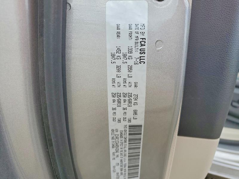 2017 Chrysler Pacifica მანქანა იყიდება აუქციონზე, vin: 2C4RC1EG4HR543346, აუქციონის ნომერი: 57923456